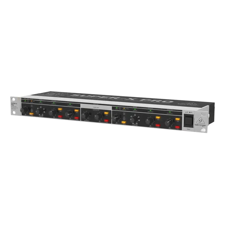 Behringer CX2310- кроссовер,2 полосы стерео, 3 полосы моно, выход на субвуфер-0