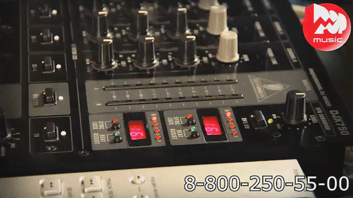 DJ пульт BEHRINGER DJX 750 PRO MIXER