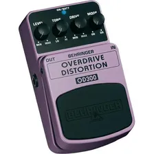 BEHRINGER OD300 педаль эффектов овердрайв и дисторшн