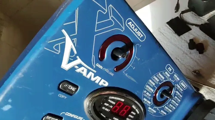 Como retirar e montar a placa da pedaleira Behringer X-Vamp