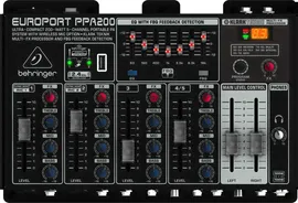 BEHRINGER PPA200 - система звукоусиления, 150 Вт, 5 каналов,, эффекты, микрофон