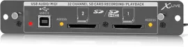 BEHRINGER X-LIVE карта расширения для X32, запись/воспр до 32 каналов