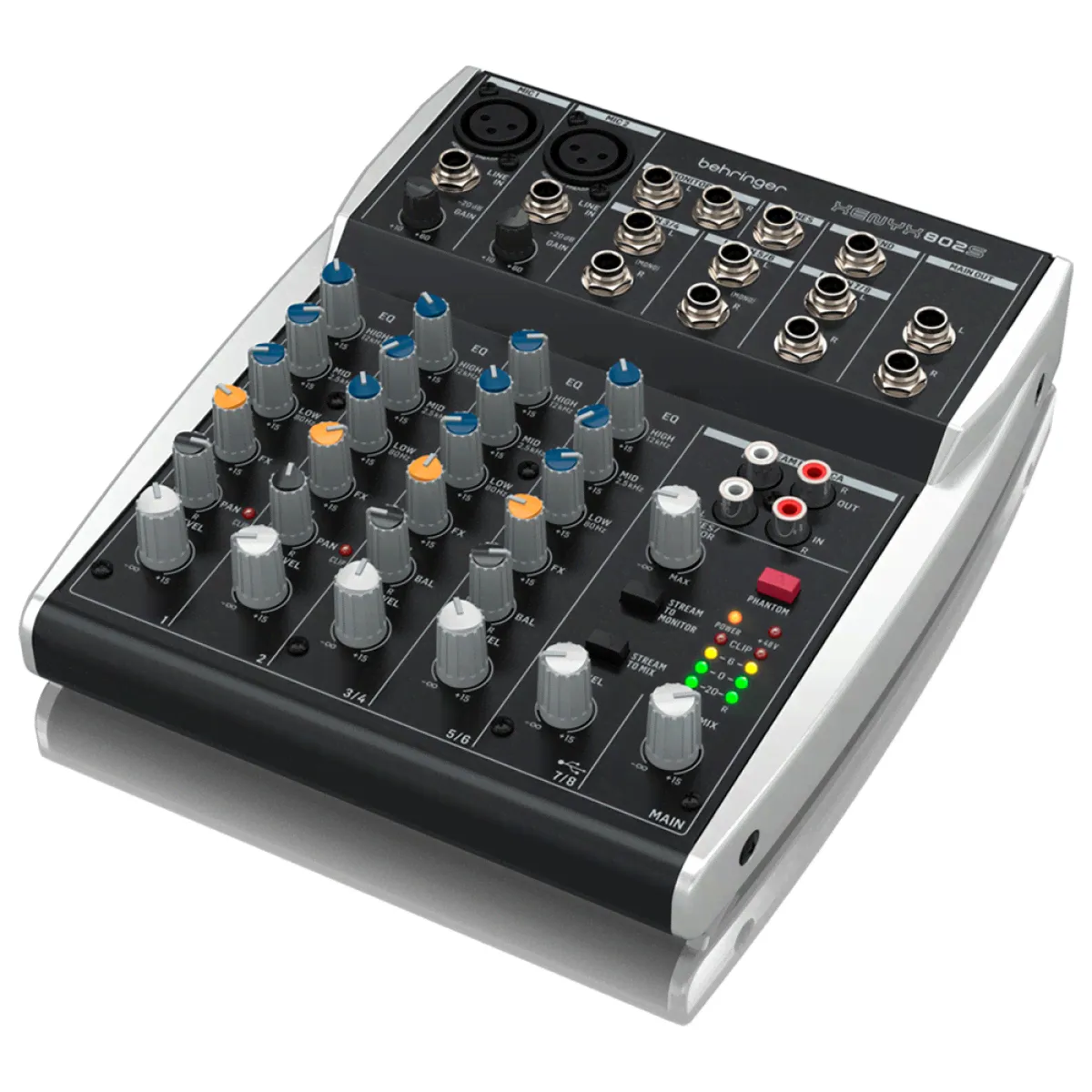 Behringer Xenyx 802S 8-канальный аналоговый микшер-0
