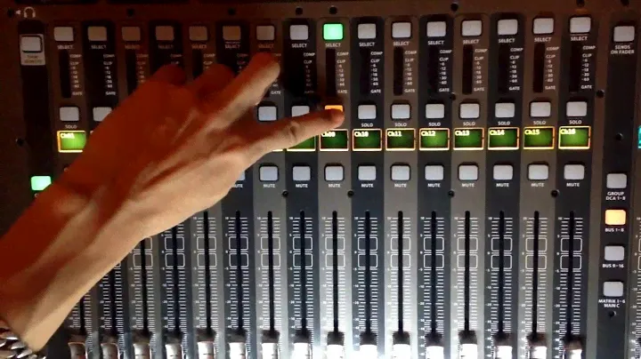 Behringer X32 Touch Fader Tricks Indonesia