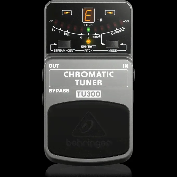 Педаль-хроматический тюнер BEHRINGER TU300 для настройки гитар и бас-гитар A172421-2