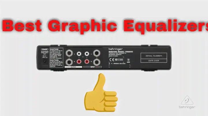 ❤ Behringer MiniFBQ 800 Ultra Compact-Best Graphic Equalizers 2020