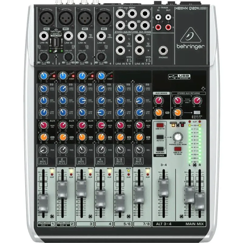BEHRINGER Q1204USB Цифровой микшерный пульт-2
