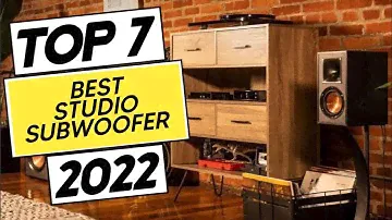 Top 7 Best Studio Subwoofer in 2022