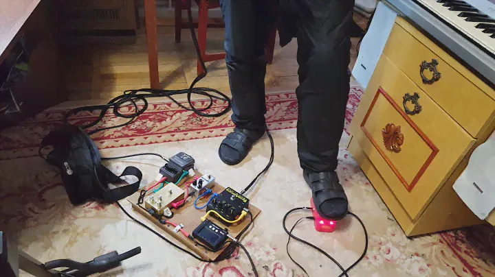 Моя новая вау педаль My new wah pedal Donnerdeal