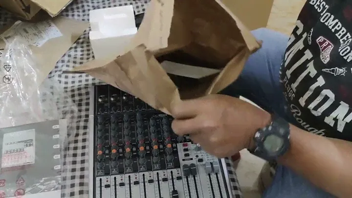 Unboxing And Testing My New Mixer Behringer XNYX X1204USB/Fishingray vlogs