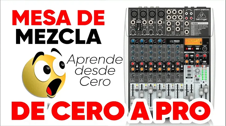 MESA de mezcla XENYX para PRINCIPIANTES | DE CERO A PRO