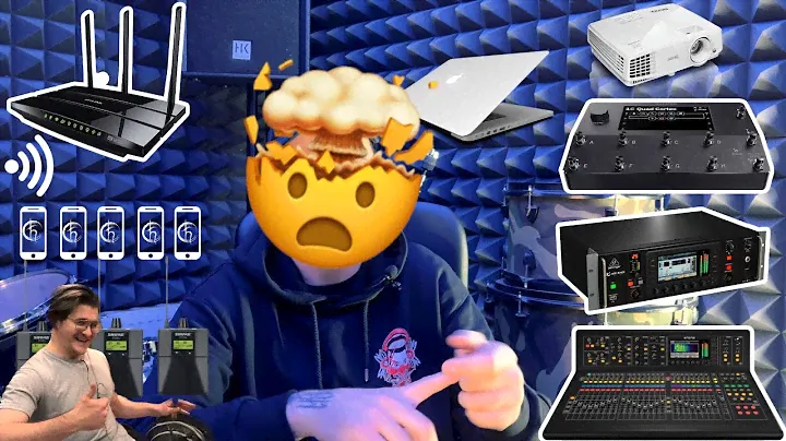 Подключение / маршрутизация концертного сетапа на базе BEHRINGER X32