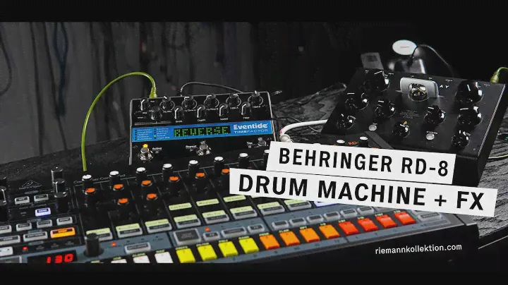 BEHRINGER RD-8 + ZEN DELAY + TIME FACTOR | riemannkollektion.com