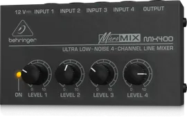 Behringer MX400 MicroMIX 4-канальный микшерный пульт