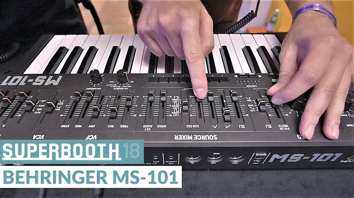 Behringer MS-101 Demo (DIRECT AUDIO) @ Superbooth 2018