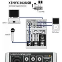 Behringer Xenyx 302USB микшерный пульт