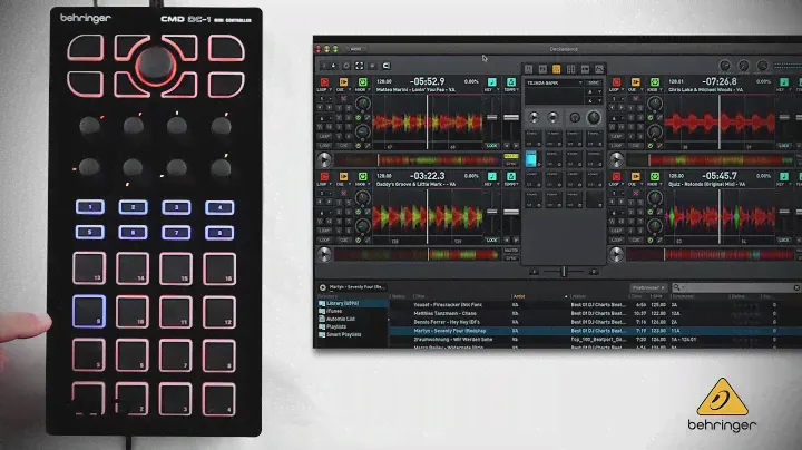 BEHRINGER VIDEO MANUAL: CMD DC-1 Sample Player Control