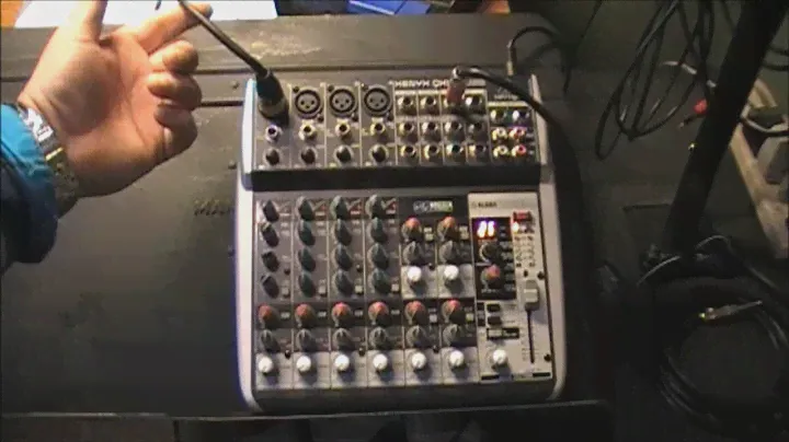 Behringer Mixer: How to do a setup