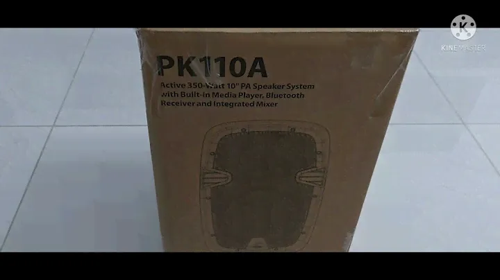 Behringer PK110A Speaker Unboxing