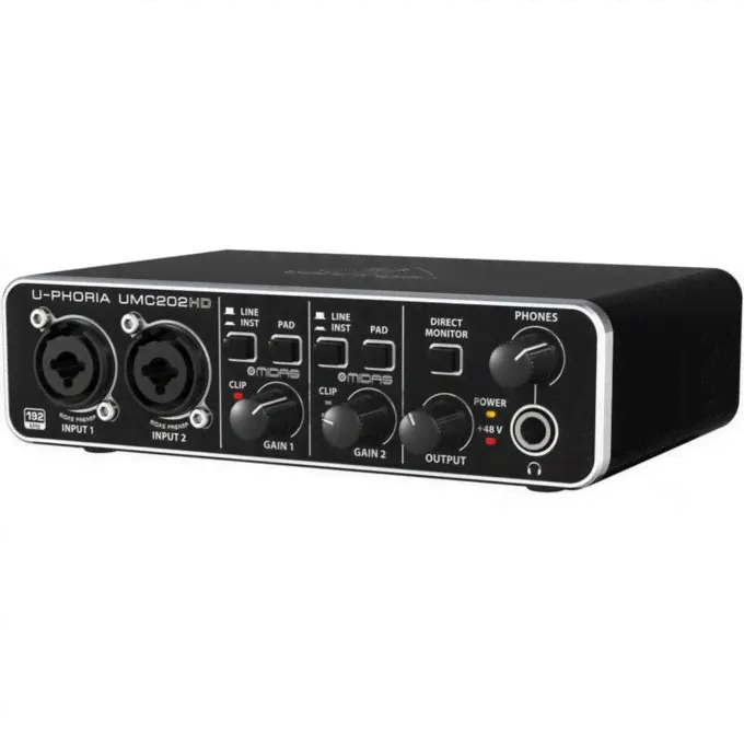 Звуковая карта BEHRINGER U-PHORIA UMC202HD A052607