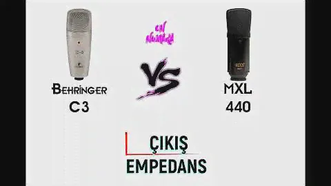 Behringer C3 ve MXL 440 Studyo Mikrofon Karşılaştırma #09