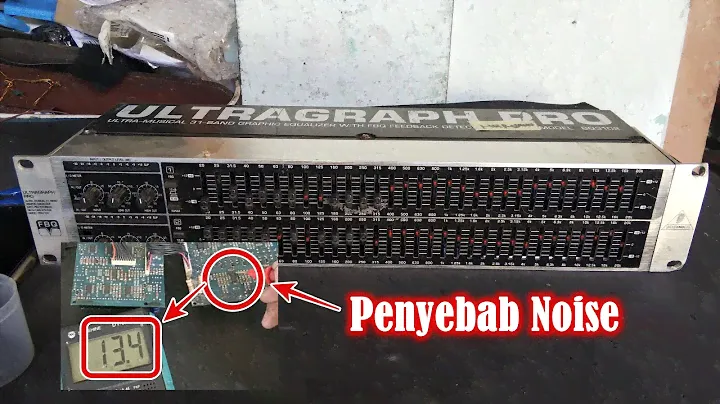 Servis Equalizer Behringer FBQ 3102 Suara Noise