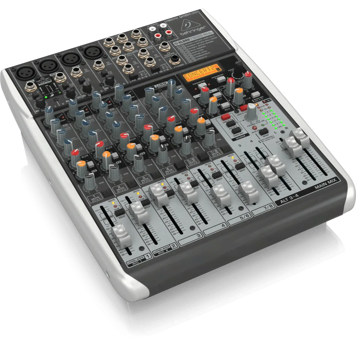 Behringer QX1204USB 8-канальный аналоговый микшер