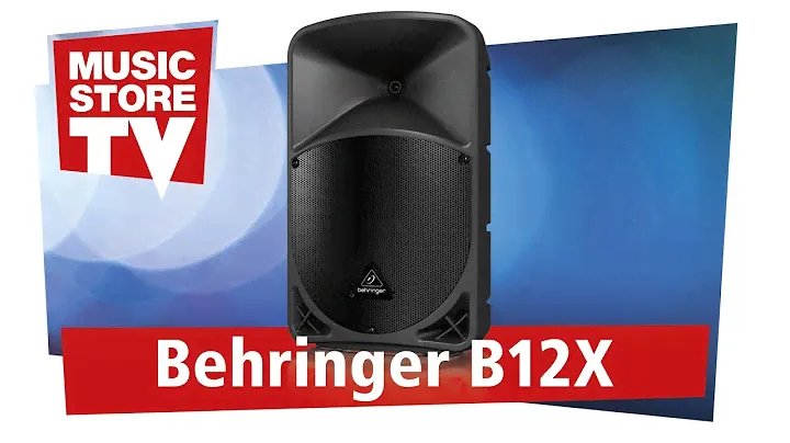 Behringer B12X PA-Lautsprecher mit DSP und Bluetooth