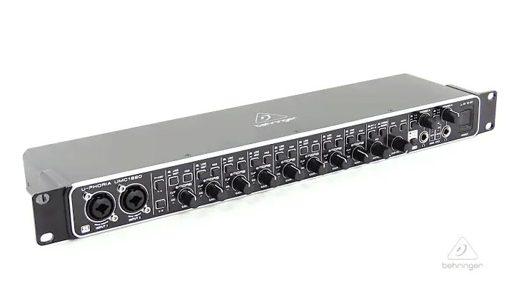 U-PHORIA UMC1820 Audiophile 18x20, 24-Bit/96 kHz USB Audio/MIDI Interface