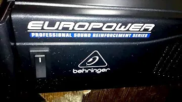 Behringer Europower EP4000 Amplifier
