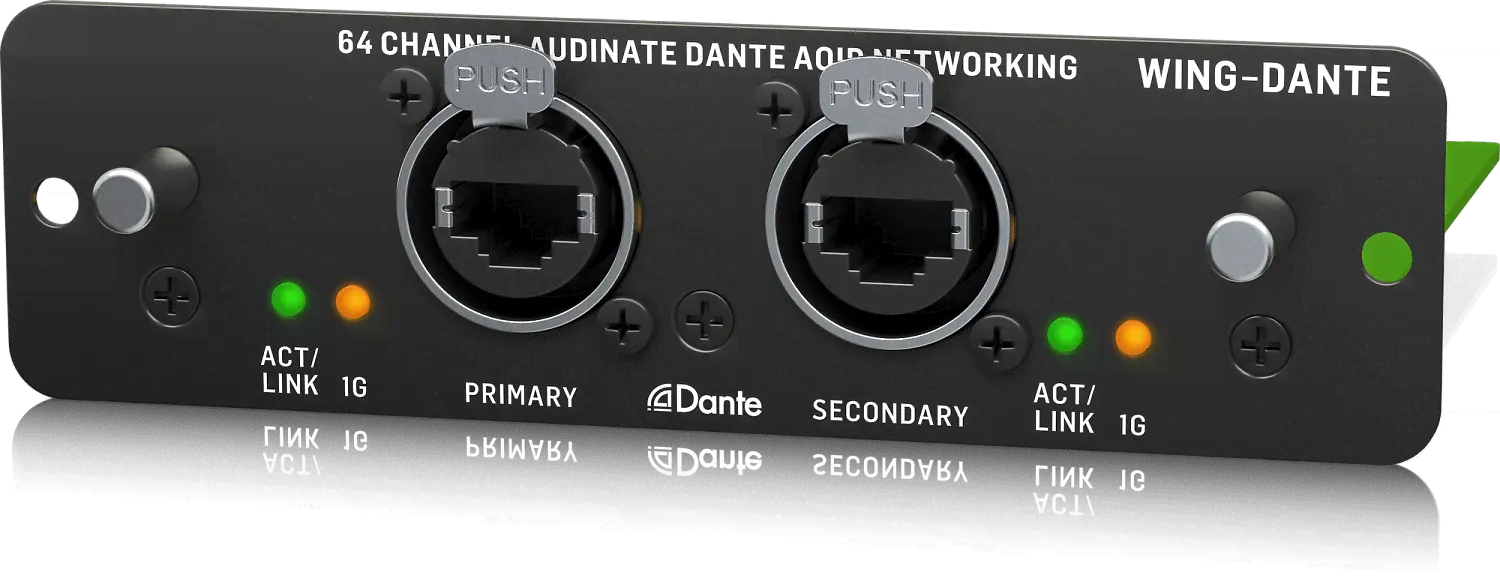 Behringer Wing-Dante карта расширения для микшерного пульта Wing