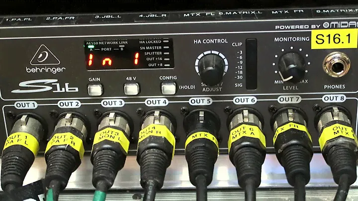 behringer s16 power problem