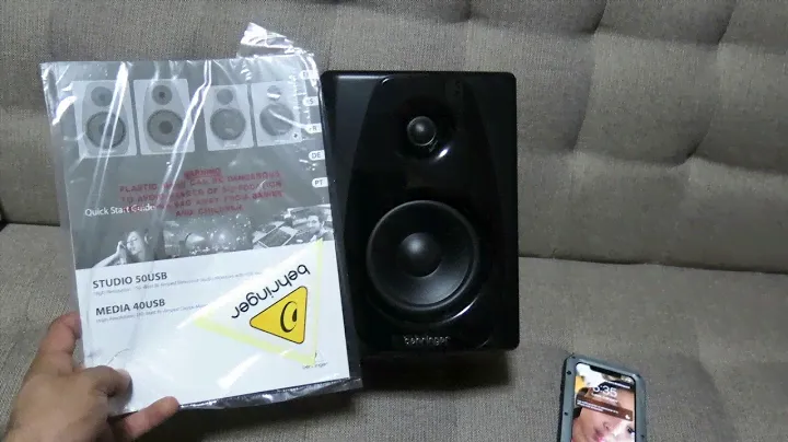 Behringer Studio 50USB (Monitor Speakers) (Prueba/Test)