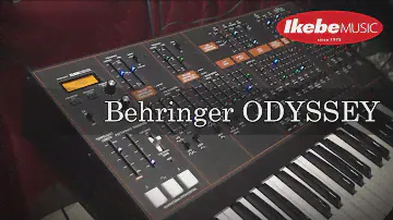 【IKEBE channel】BEHRINGER ODYSSEY スタッフ試奏～Analog Synthesizer