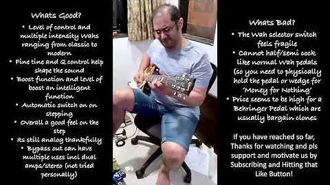 Behringer Hellbabe Wah Pedal HB01 Review and First Impressions #guitargearreview