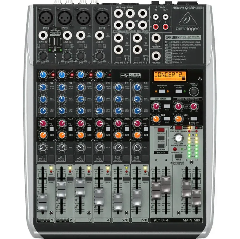 BEHRINGER QX1204USB Цифровой микшерный пульт-0