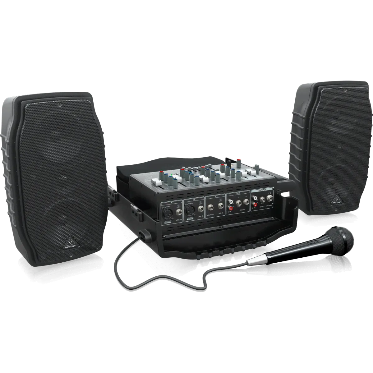 Behringer PPA200 Портативный звукоусилительный комплект, 150 Вт.-0