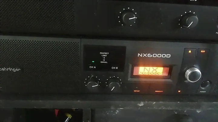 Behringer NX6000 llevado al límite