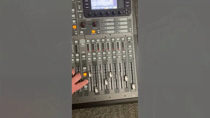 Behringer X32 Producer Fader/Functionality Demo