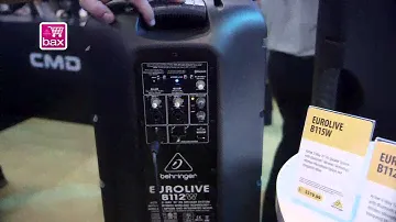 NAMM 2013: Behringer Eurolive B112W en B115W
