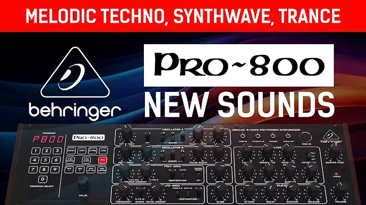 BEHRINGER PRO-800 | 174 Modern Synth Presets / Sounds / Patches | No Talking