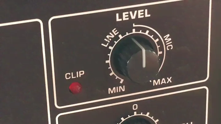 Behringer B108D clipping really bad