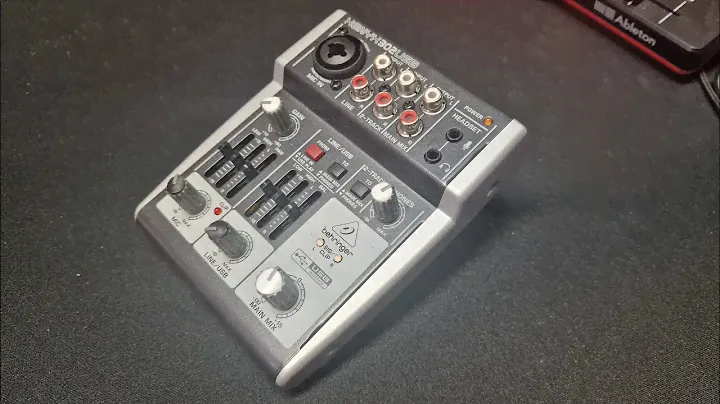 Quick Look At Behringer Xenyx 302usb