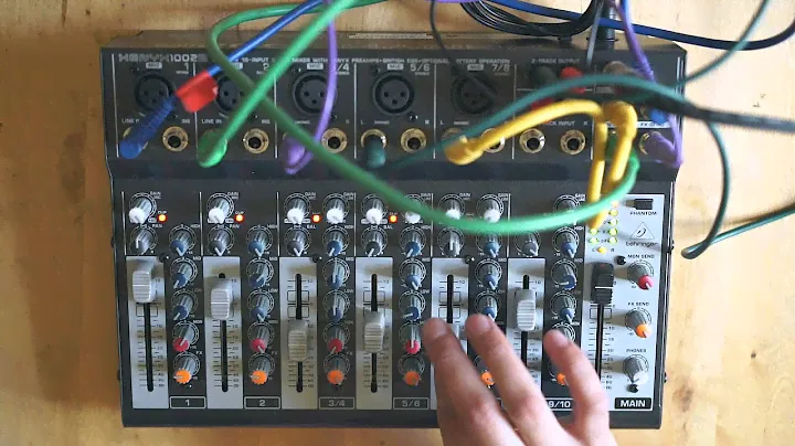 No Input Mixing: Xenyx 1002B