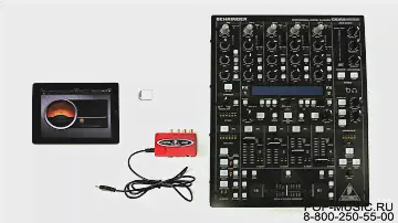How to record DJ sets on iPad using the BEHRINGER UCA222 USB interface (русский)