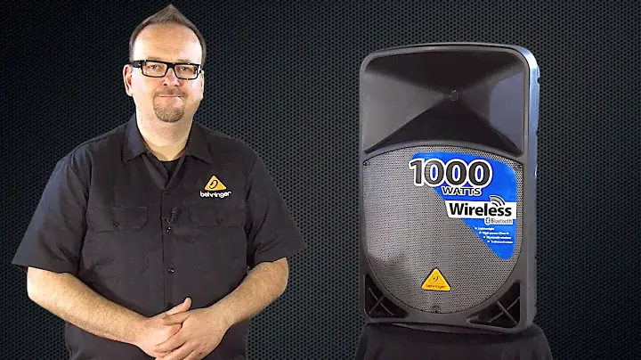 Behringer B115W Aktiver PA-Lautsprecher mit Wireless-Funktion