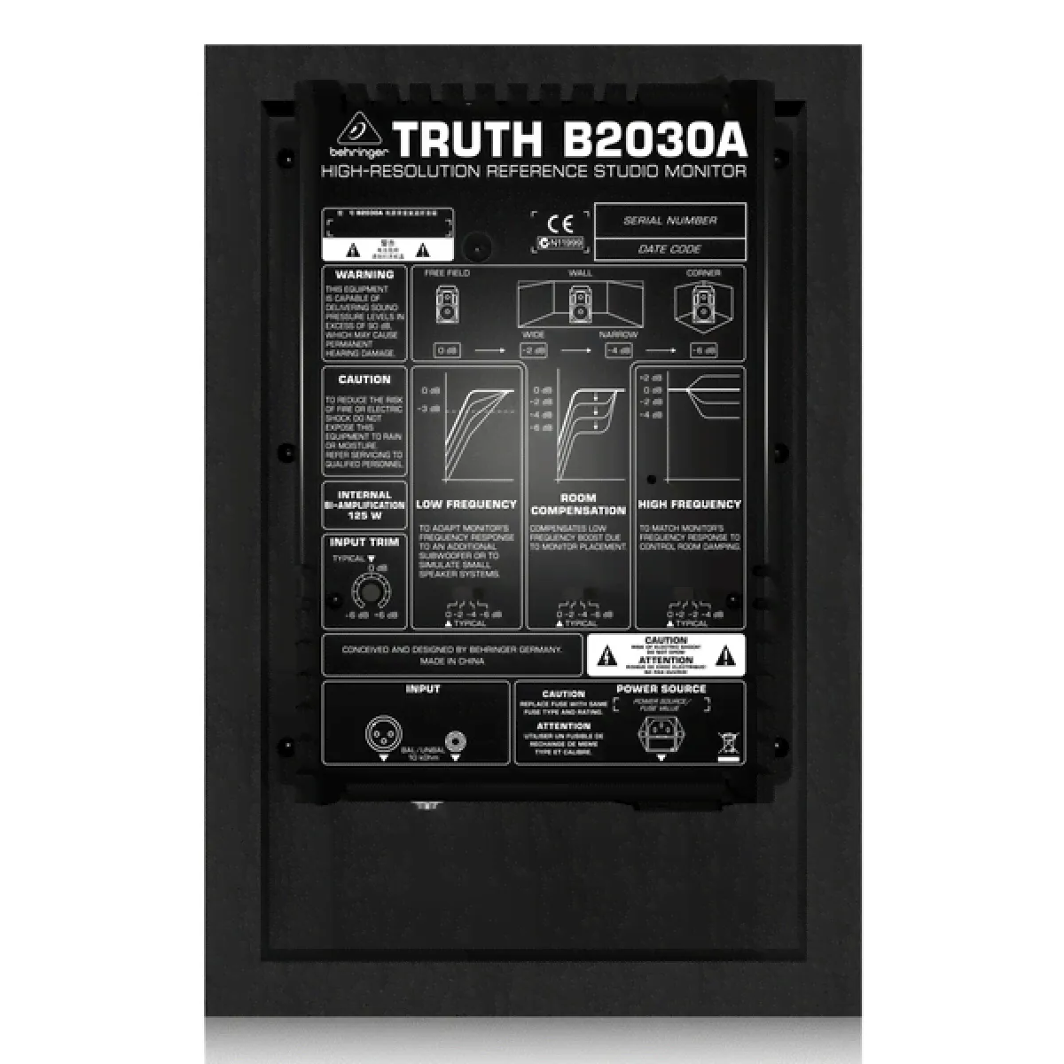 Behringer B2030A Студийный монитор, 6,75