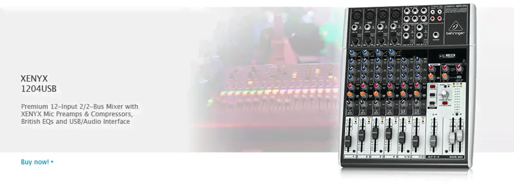 Behringer Xenyx 1204 USB-1