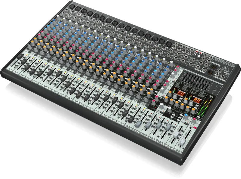 BEHRINGER SX2442FX - микшер,16 моно,2 основ. и 2 доп.стерео-входа,4 AUX,4 подгруппы