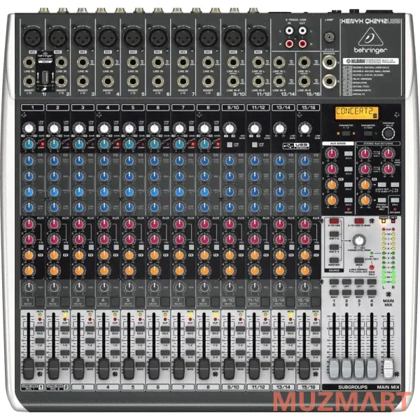 Behringer Xenyx QX2442USB Микшерный пульт с процессором эффектов